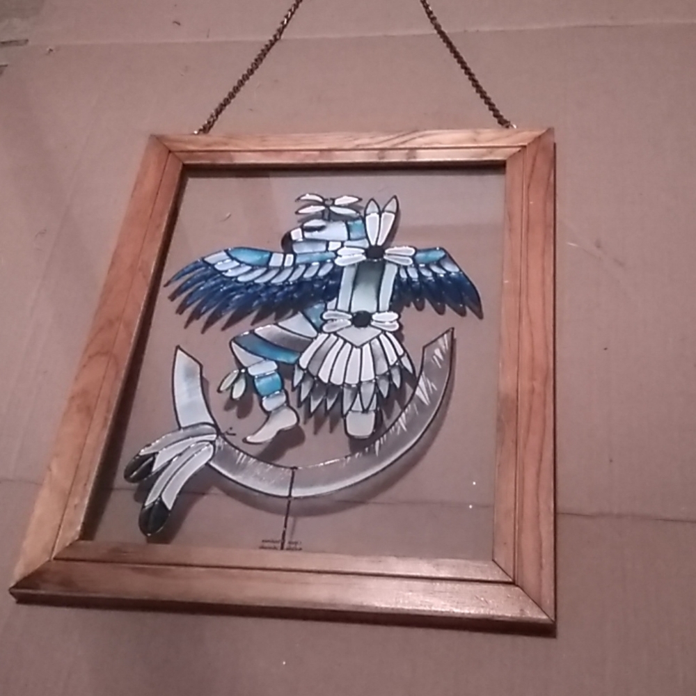 Open Windows Salida, CO stained glass hanging art